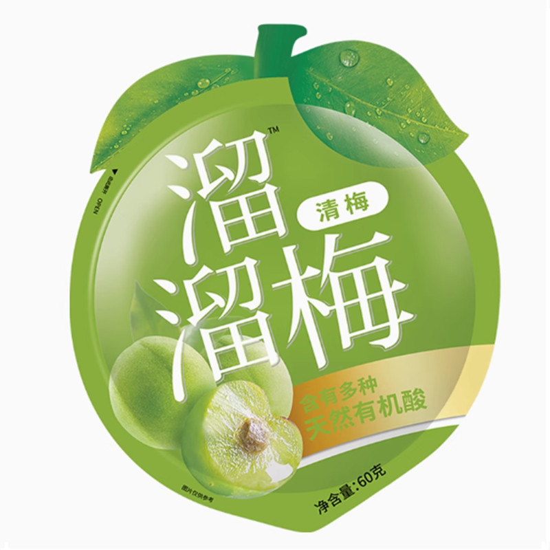 Liu Liu Prune Liuliumei Sweet And Sour Green Plum 60G/Pack