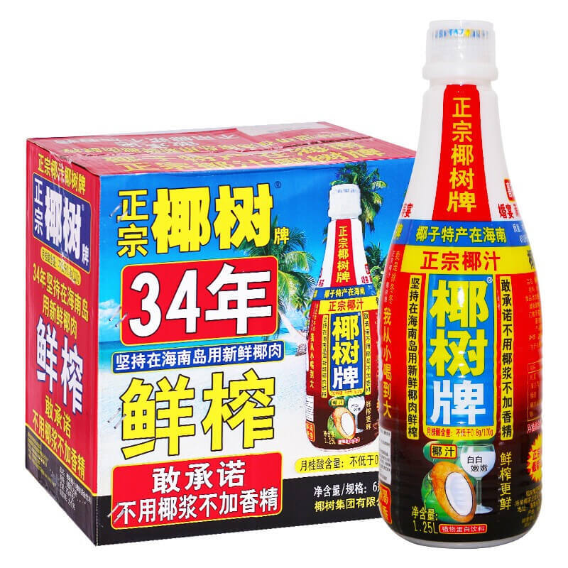 Coconut Palm Coconut Juice 6x1.25L 1box