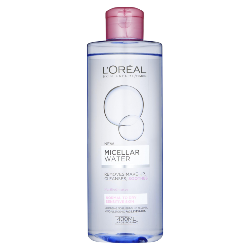 L'Oréal Derm Mizellenwasser für trockene Haut 400ml Sensitiv