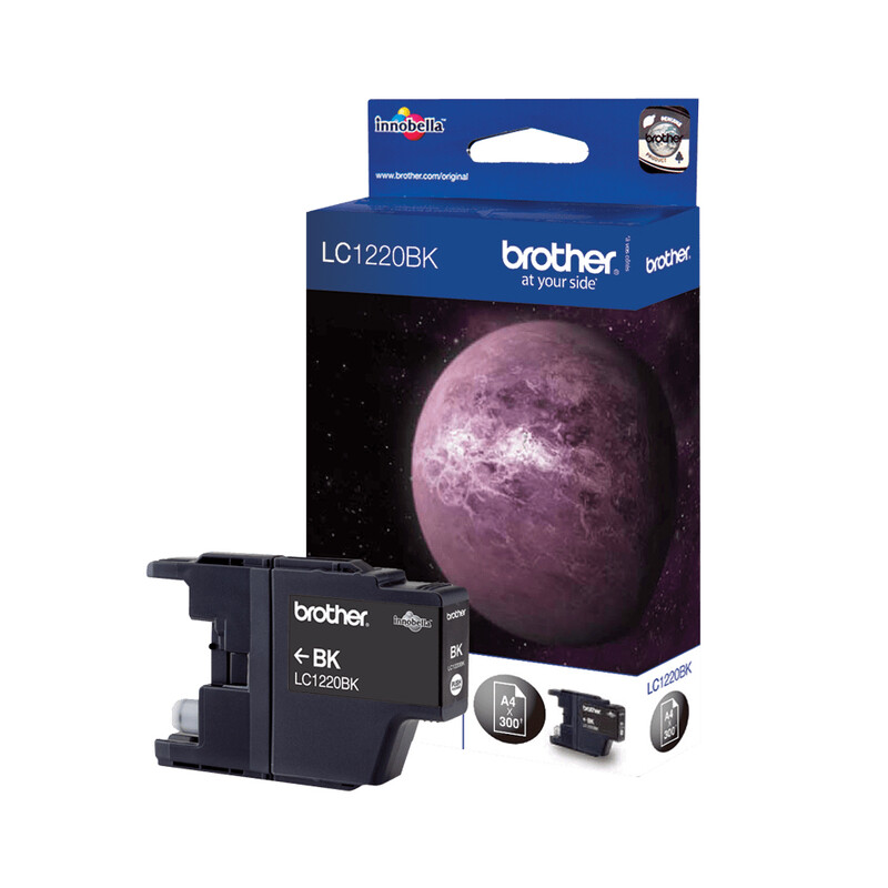 Brother LC1220BK inktcartridge 1 stuk origineel zwart