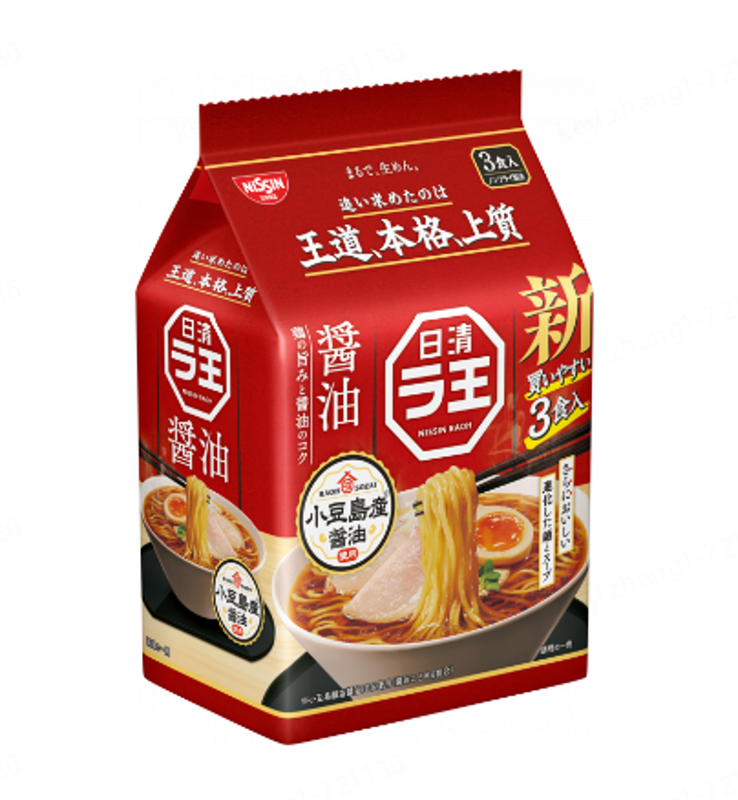 NISSIN RAOH Sojasauce 3 Portionen Packung 273 g