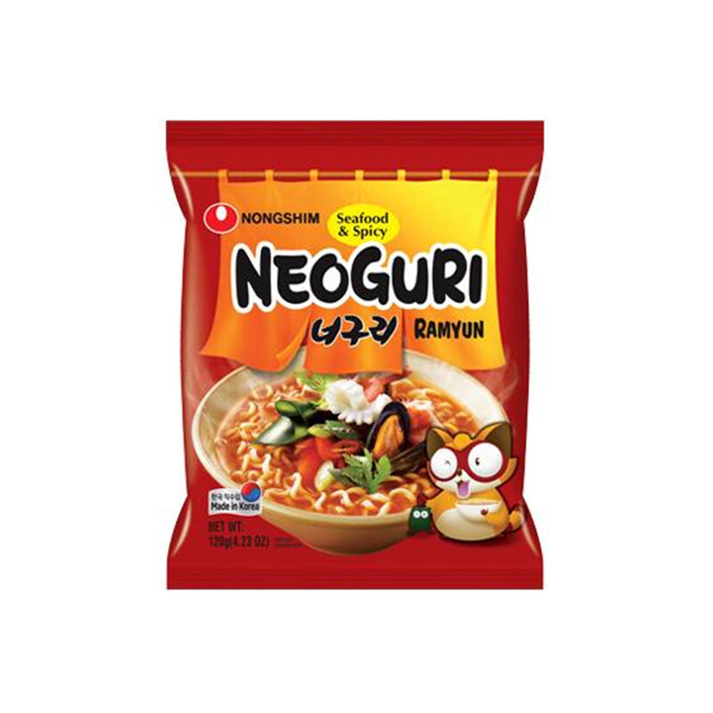 NongShim Neoguri ramyun (heet) 120 g