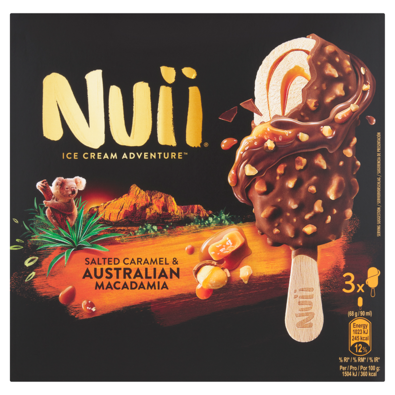 Ice Cream Adventure Salted Caramel & Australian Macadamia 270ml