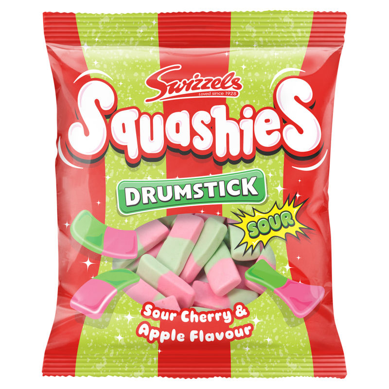 Drumstick Squashies Sour Cherry & Apple Flavour 140g