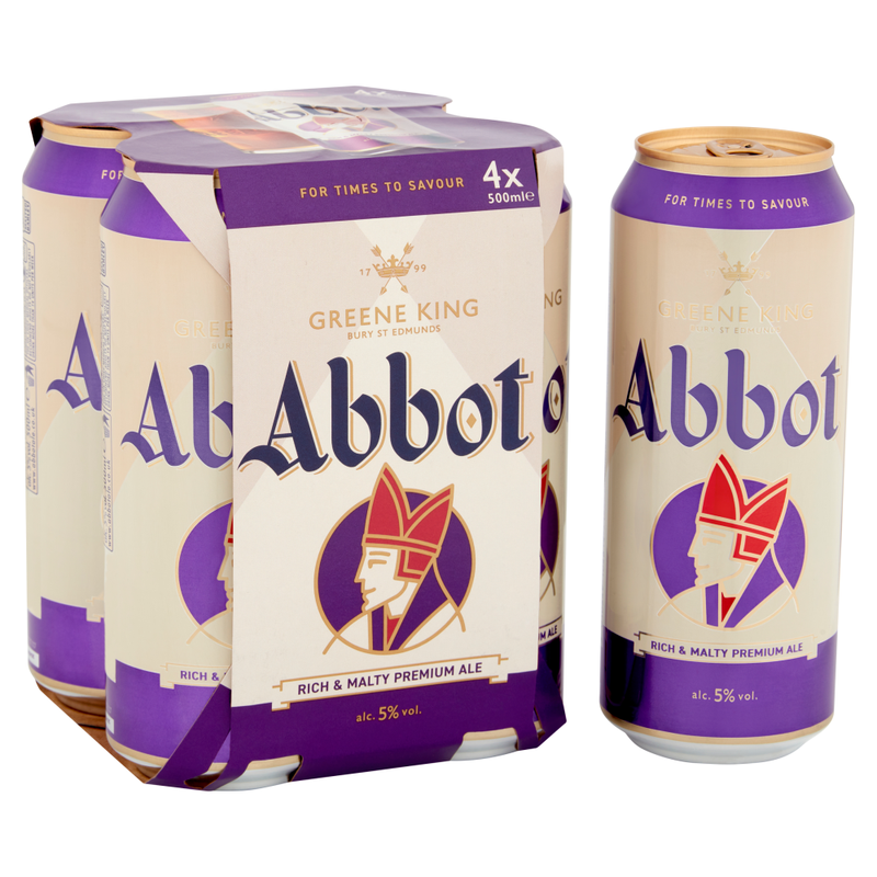 Abbot Rich & Malty Premium Ale 4 X 500ml
