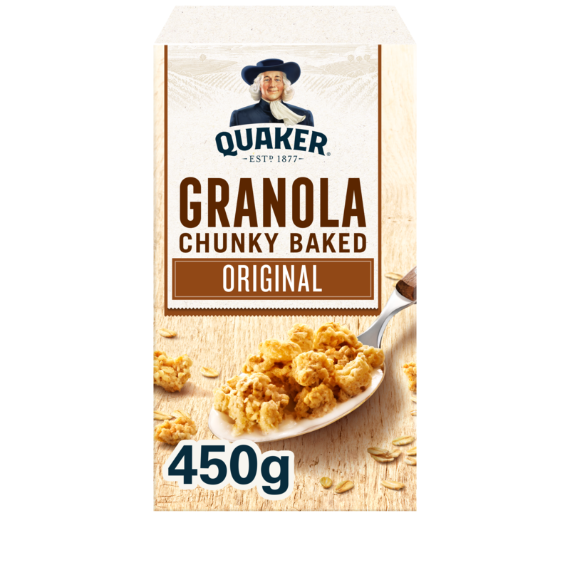 Quaker Cruesli granola original 450 g