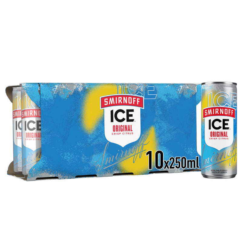 Ice Original 4% Vol Ready To Drink 10X250ml Can