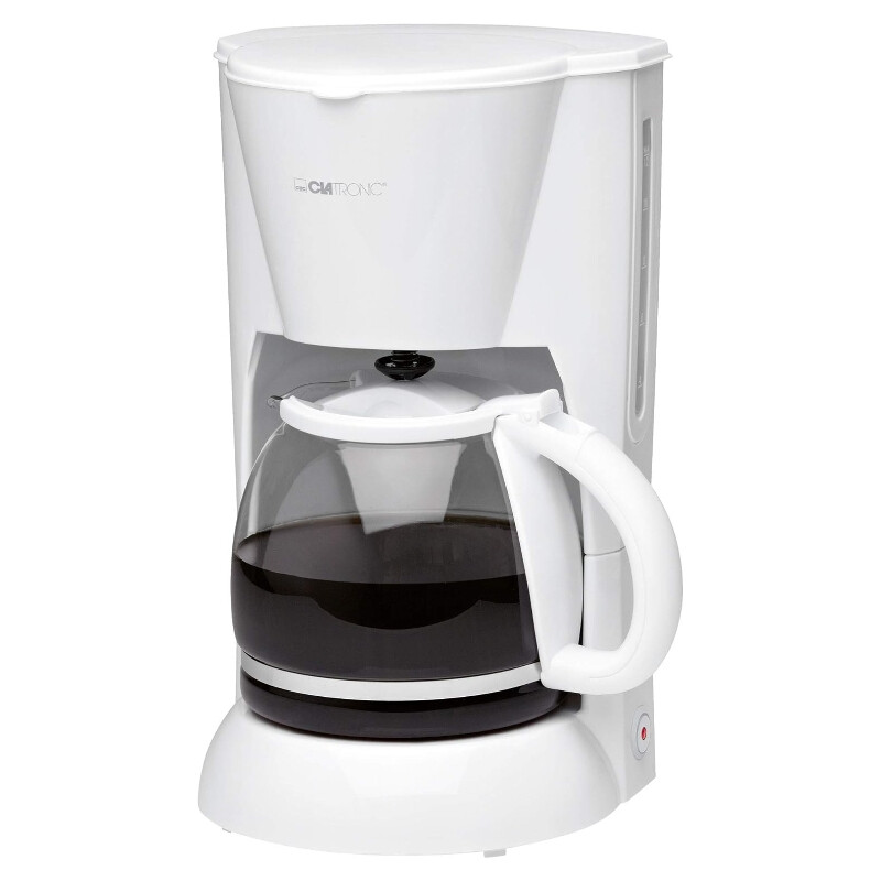 Clatronic® Kaffeemaschine | Kaffeeautomat für 12-14 Tassen (ca. 1,5 Liter) | Filterkaffeemaschine mit Nachtropfsicherung und herausnehmbaren Filterein
