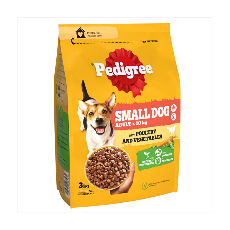 COMPLET Adult Small Dog Dry Poultry and Vegetables 3kg