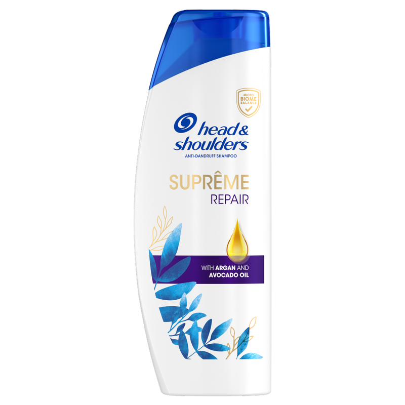 Head & Shoulders Supreme Repair Anti Dandruff Shampoo With Argan & Avocado Oil 400ml