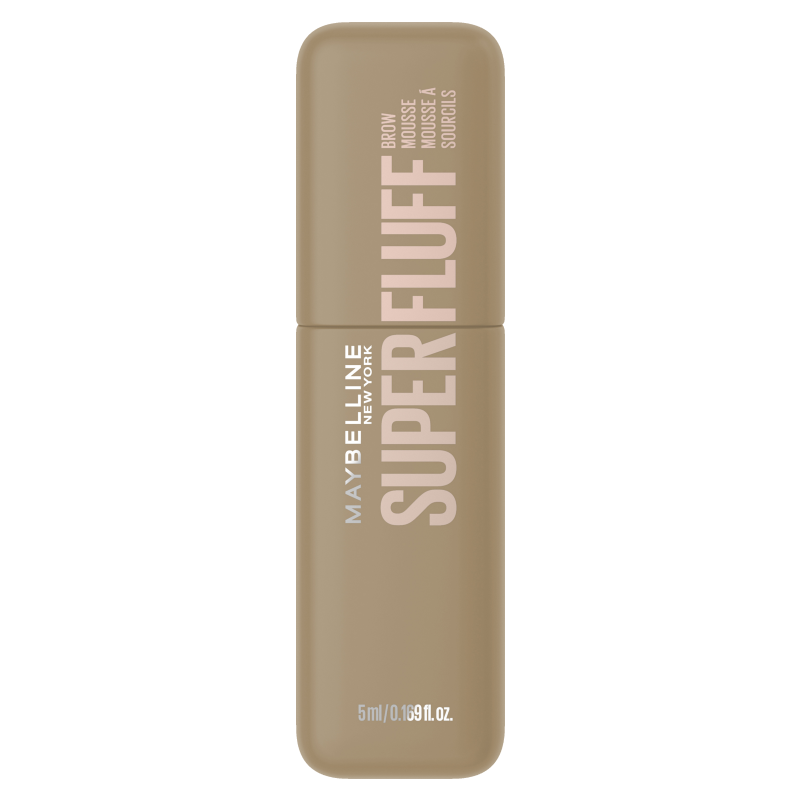 Maybelline New York Superfluff Brow Mousse voor zachte, volle wenkbrauwen, de hele dag blijft zit