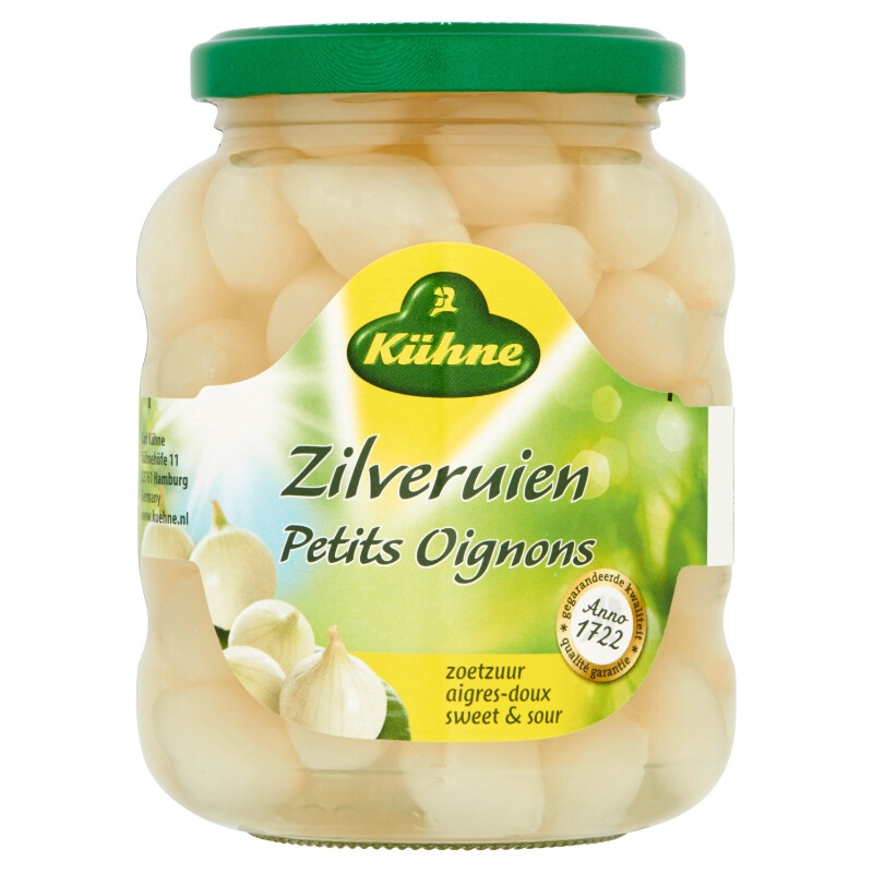 Kuhne Silver Onions 330g