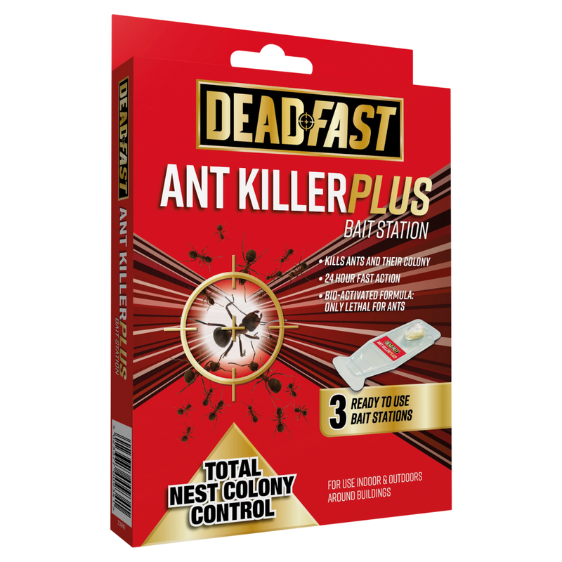 Ant Killer Plus Bait Station 3 X 4g