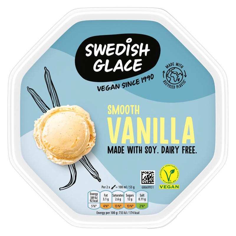 Ice Cream Tub Smooth Vanilla 750 ml