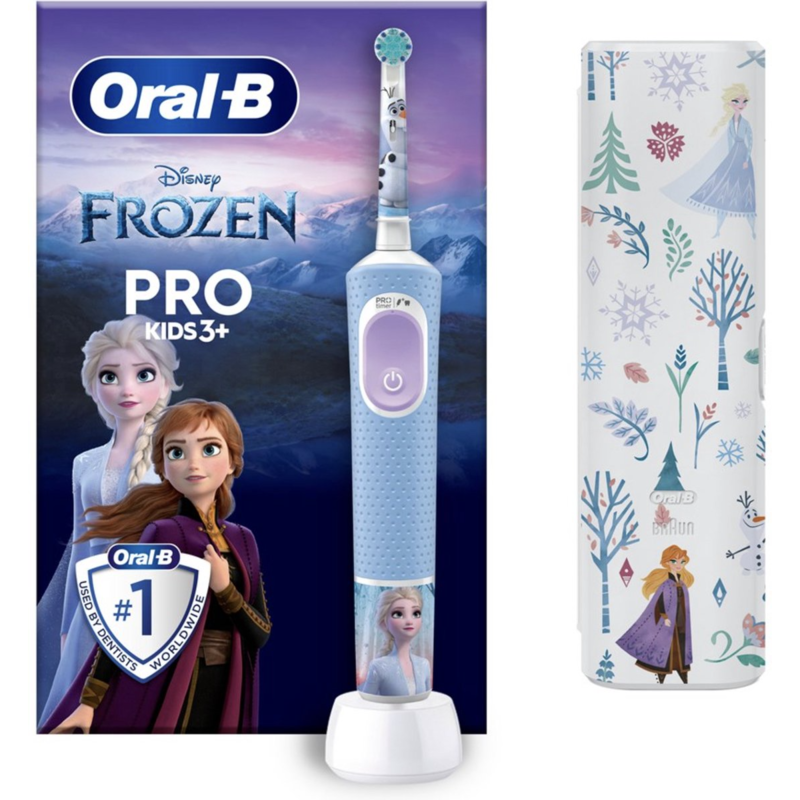 Oral-B Vitality Pro Frozen - Brosse à Dents Électrique (La Reine des Neiges)
