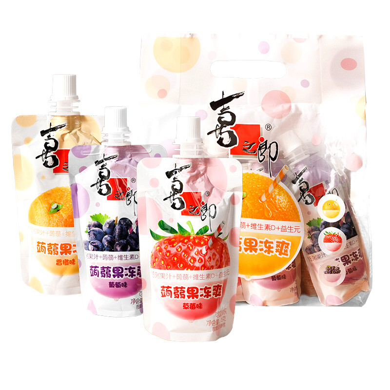 Fruit Jelly Snack, 6 Pack, 900g