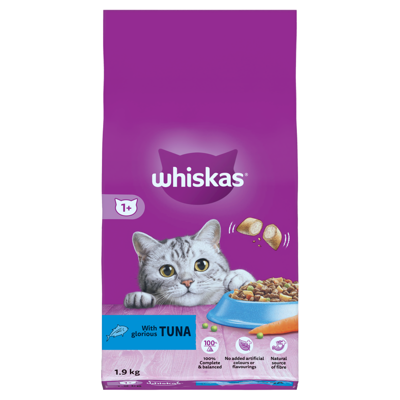 1+ Tuna Adult Dry Cat Food 1.9kg