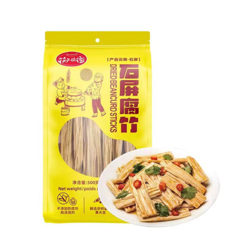 Kuai Lai Kuai Wang Shihping Dried Bean Curd Sticks 500g