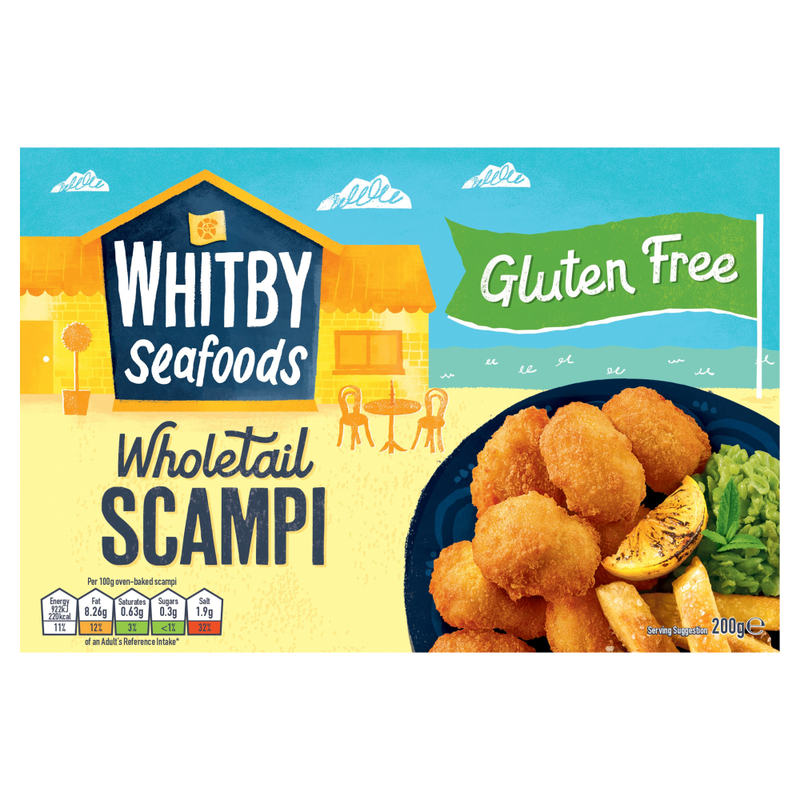 Wholetail Scampi 200g