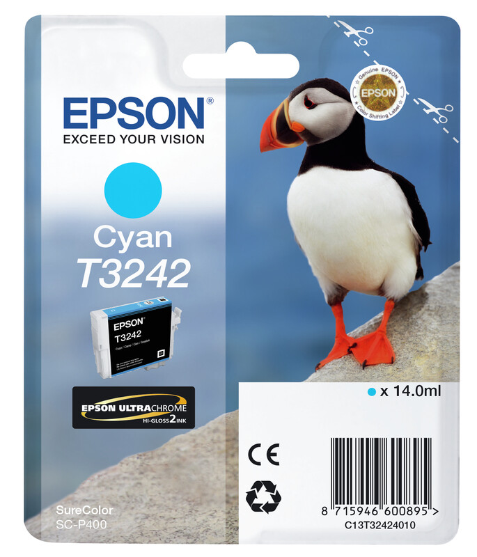 Epson SureColor T3242 cyaan inkt
