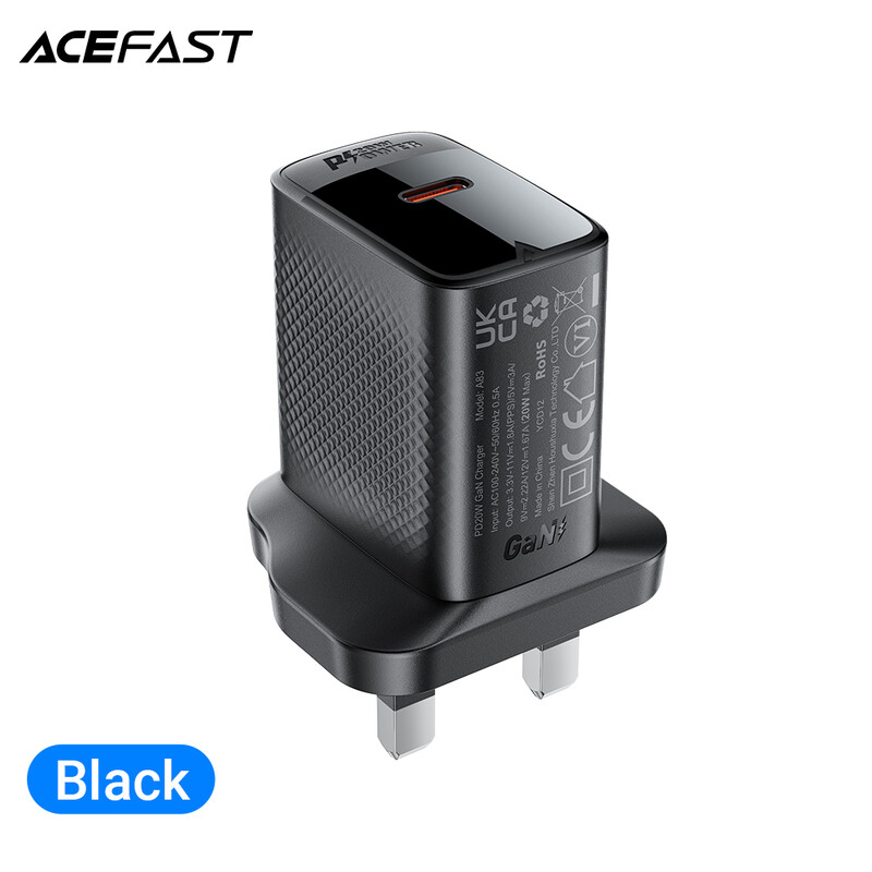 ACEFAST A83 PD20W Single USB-C Charger