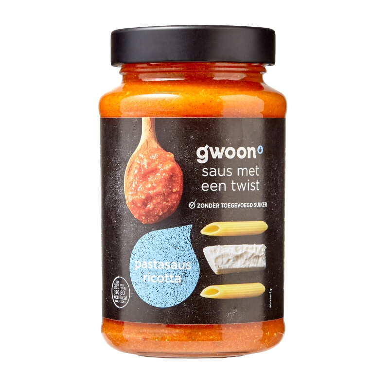 G'woon Pastasaus Ricotta - 490 g