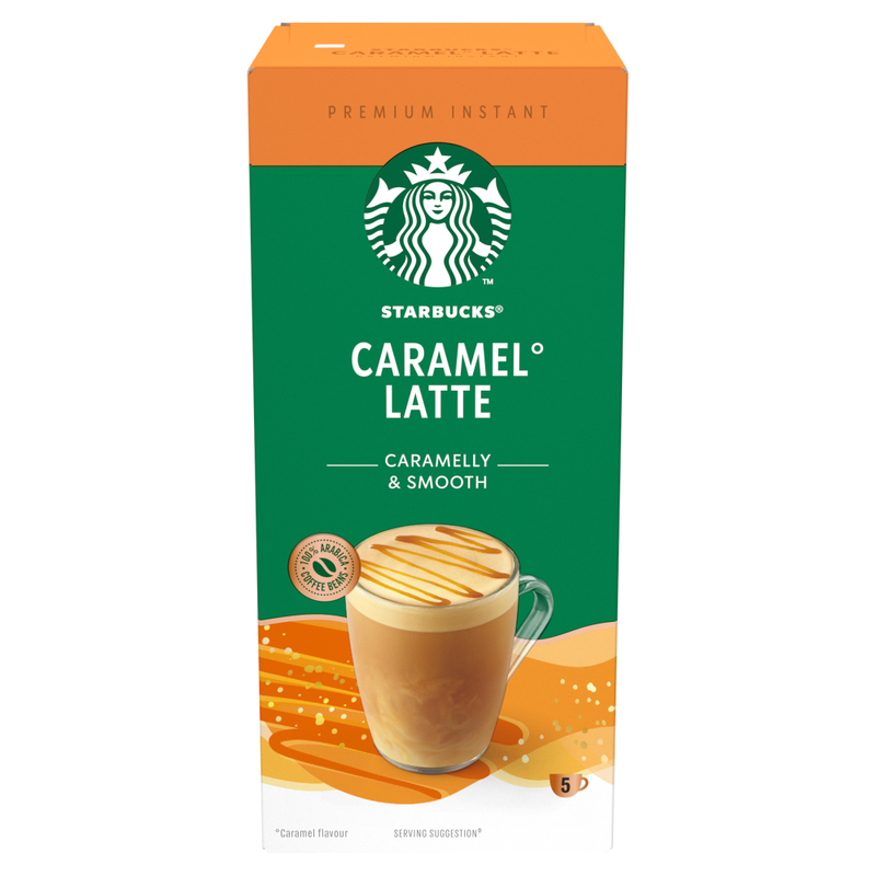 Premium Instant Caramel Latte Sachets 5 X 23g