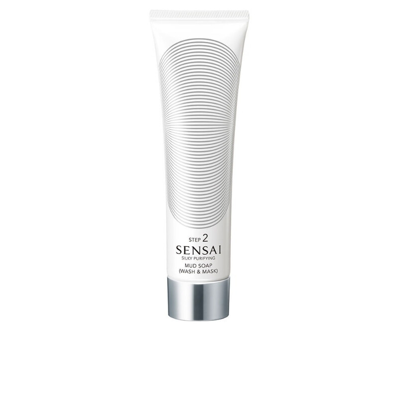 SENSAI SILKY PURIFYING Schlammseife: Reinigende Seife fürs Gesicht, die auch als tiefenreinigende Maske verwendet werden kann.