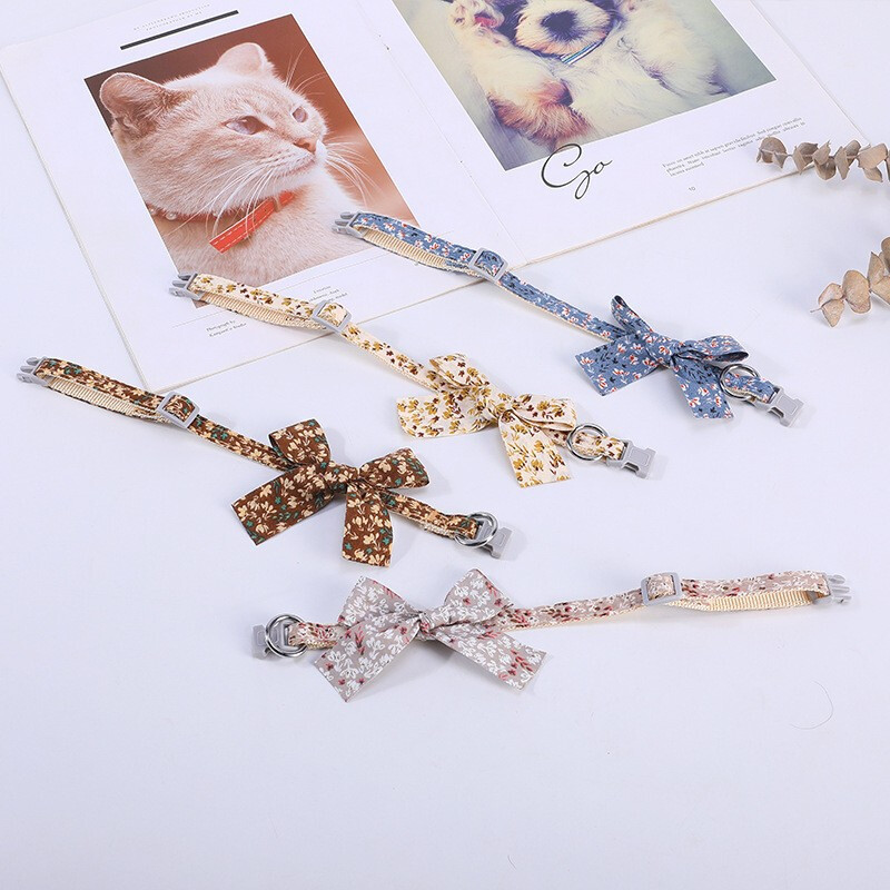 Meowmagic Pet collar bowknot -