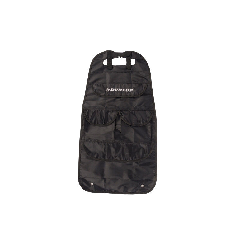 Dunlop Auto Achterbank Organizer – Zwart, 41 x 69 cm, 4 stuks