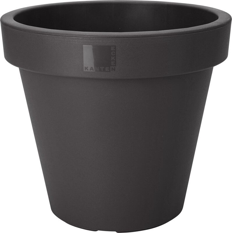 Nampook Bloempot e&k Rond 50 Serie - 50 cm, Antraciet