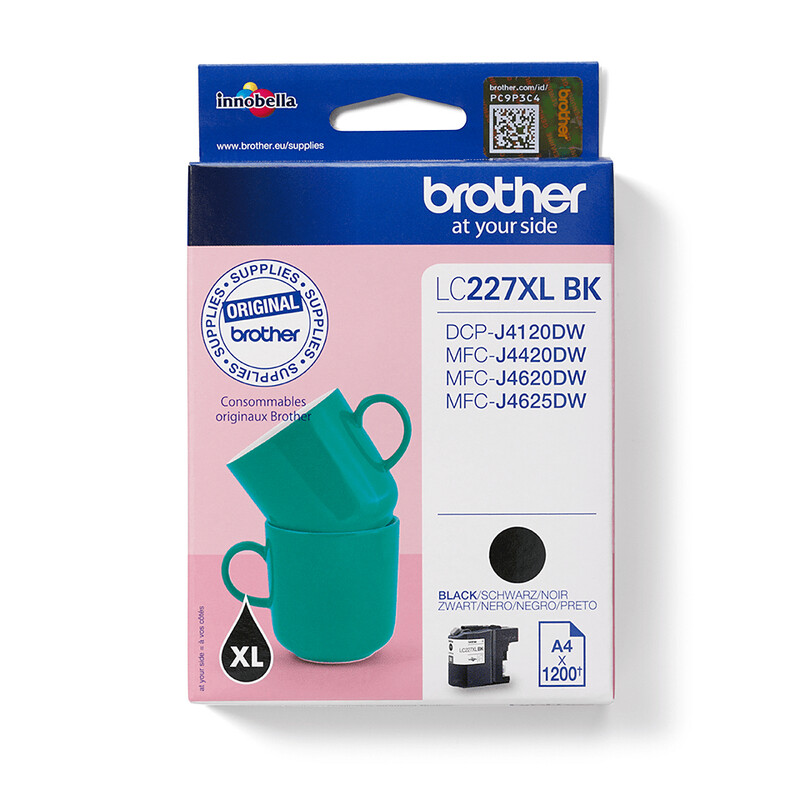 Brother LC227XLBK inktcartridge 1 stuk origineel zwart