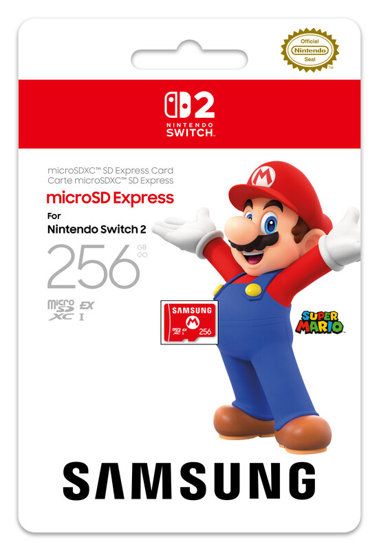 Samsung microSD Express 256 Go (Switch 2) — Samsung