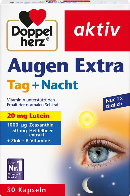 Doppelherz Eye Extra Lutein + Zeaxanthin 30 Kapseln