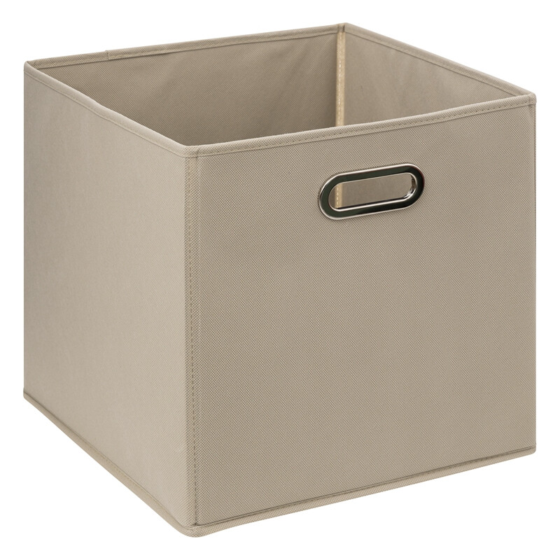 Uni Leinen-Aufbewahrungsbox 31x31cm