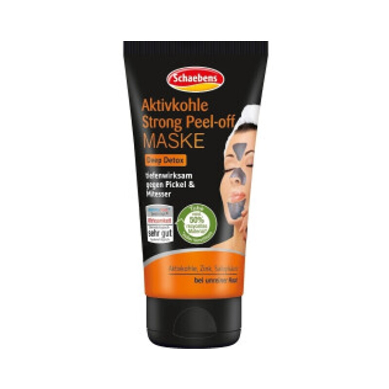 Schaebens Aktivkohle Starke Peel-Off-Maske
