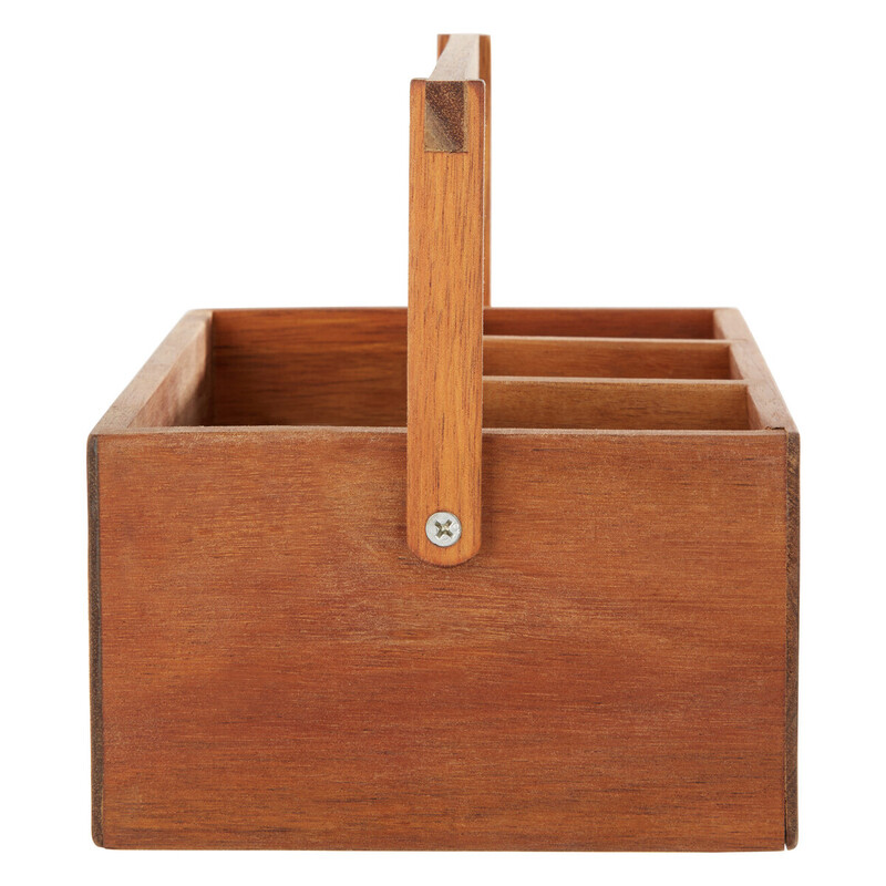 Acacia Cutlery Caddy