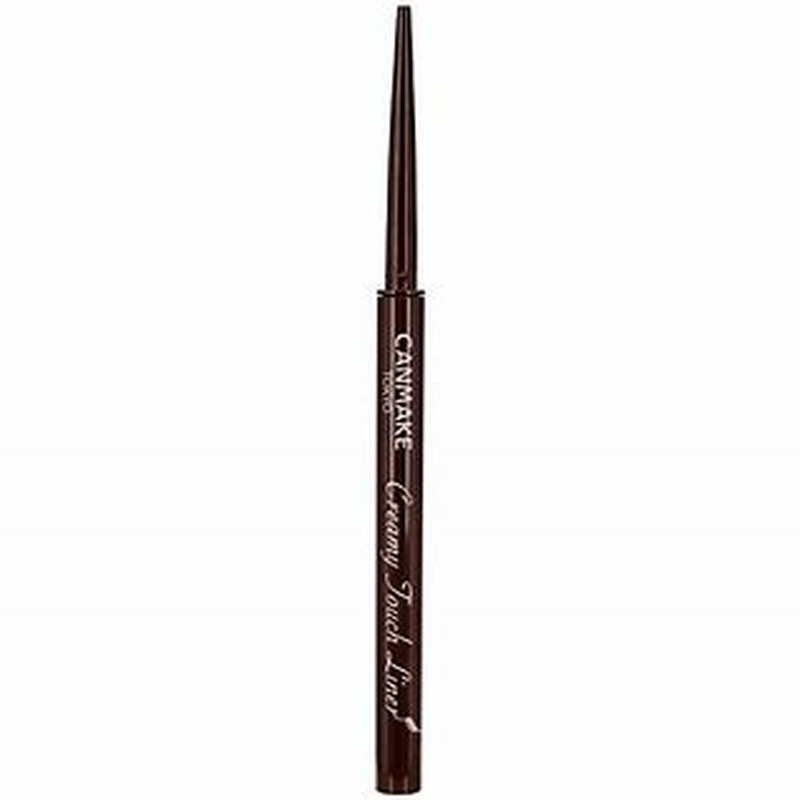 Canmake Crayon Eyeliner Waterproof et Résistant à la Transpiration #2 Marron