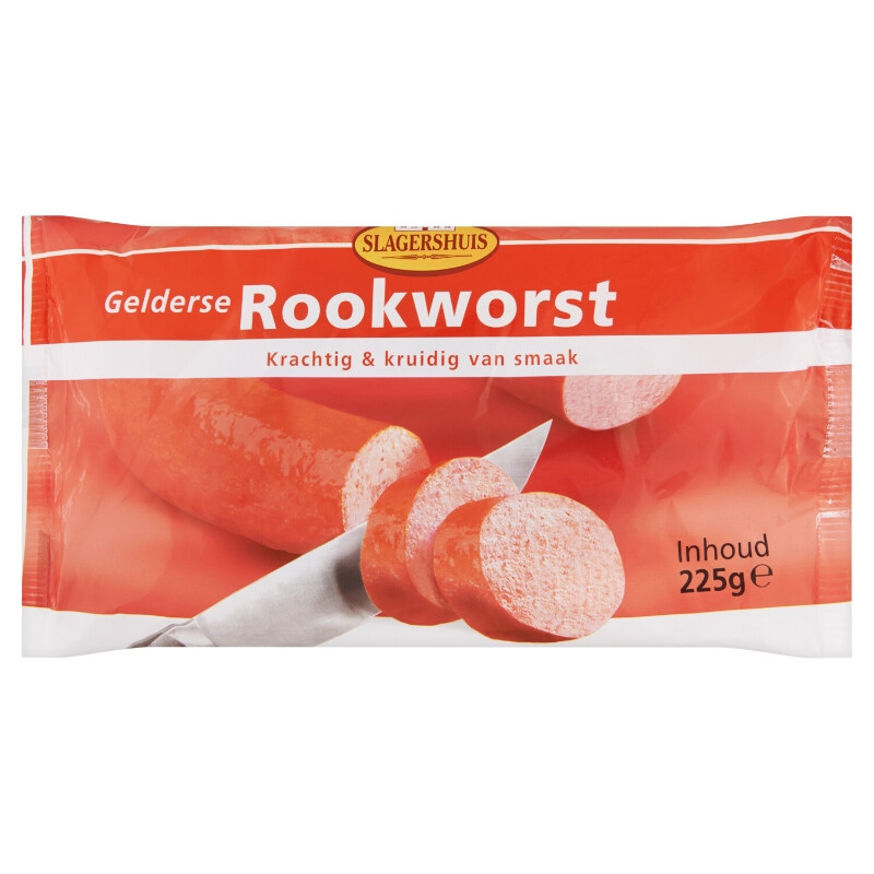 Butcher's House Gelderse Gerookte Worst - 225 g