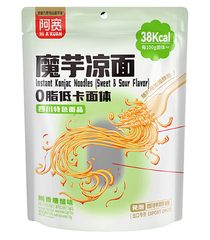 Baijia Akuan Konjac Noodle- Sweet & Sour