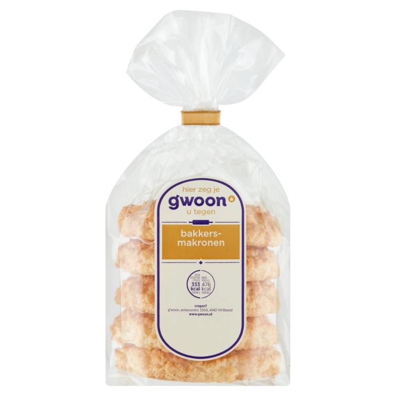G'woon Bakker's Macarons - 350 g
