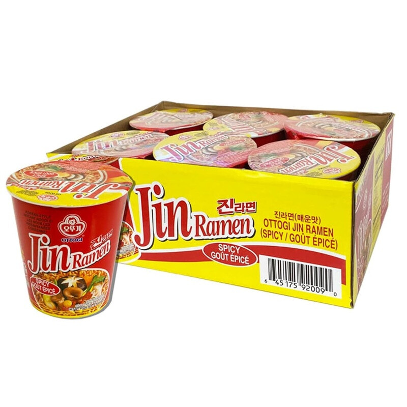 Ottogi Jin Ramyun (Spicy) 65g x 6