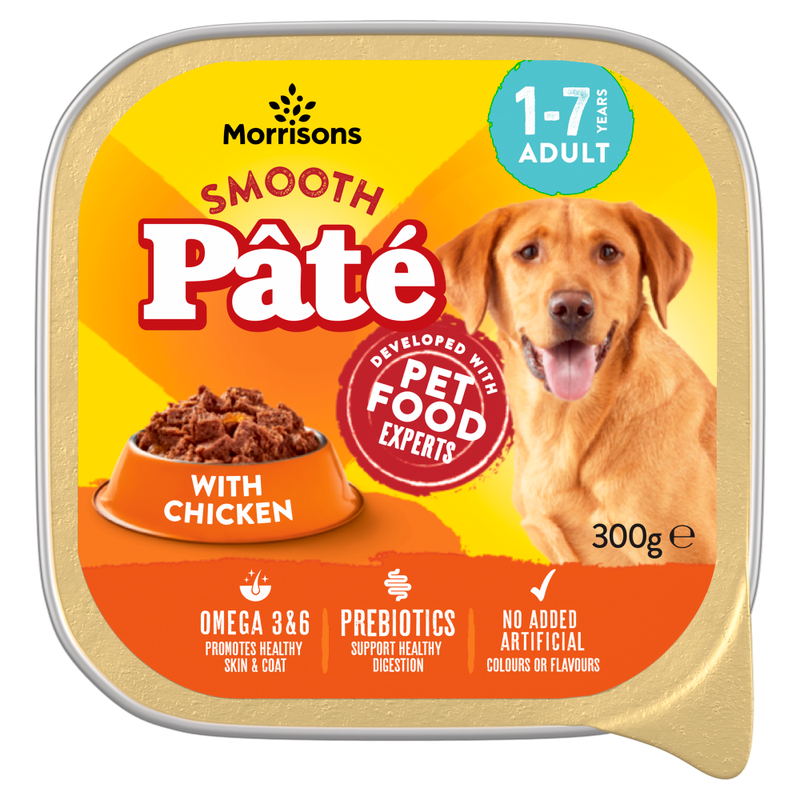 Smooth Pâté with Chicken 1-7 Years Adult 300g