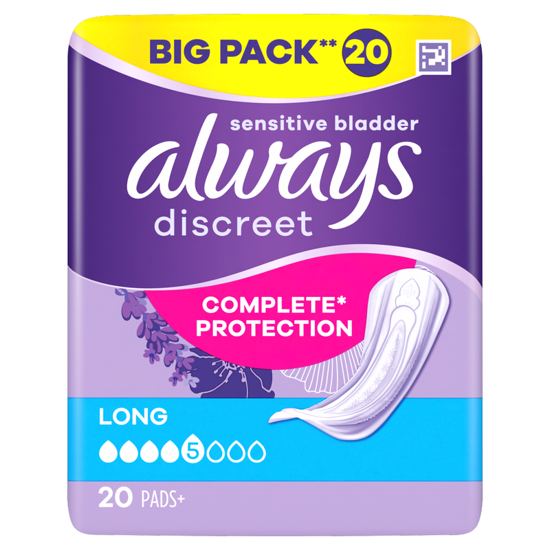 Discreet Pads Long 20 Pads