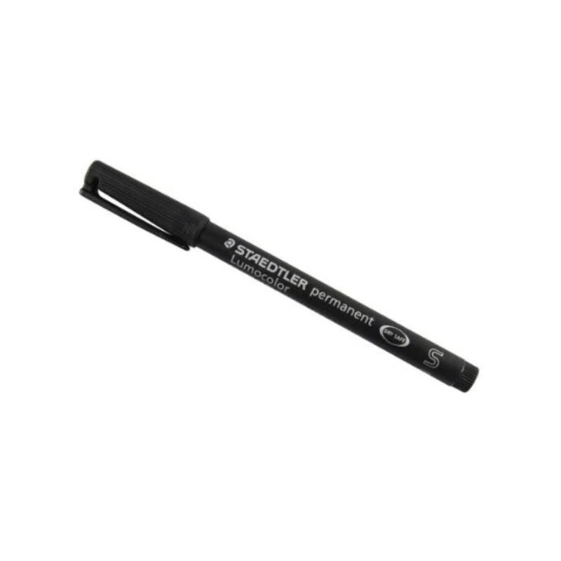 Lumocolor permanenter Spezialmarker – superfeine 0,4mm Spitze (Schwarz)