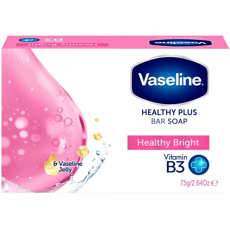 VASELINE Savon en Barre Healthy Bright - 75g