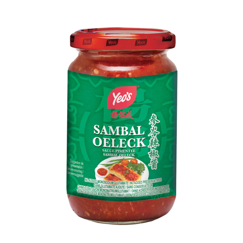 Yeo's Sambal Oeleck 250ml Glas