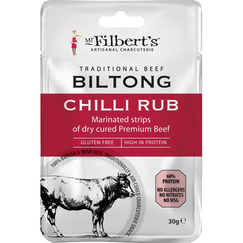 Mr Filbert's Pink Biltong Chilli Rub 30G