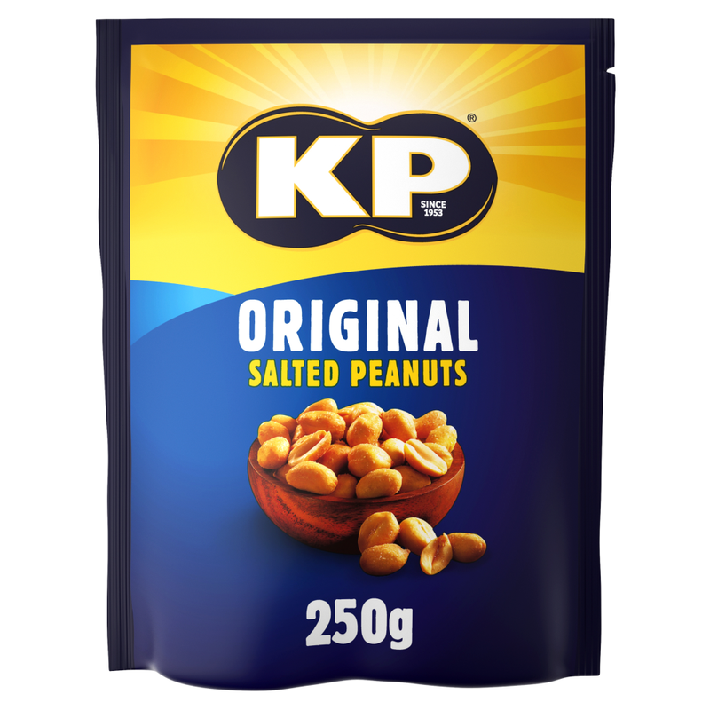 Kp Snacks Original Salted Peanuts Reclose Pack 250G