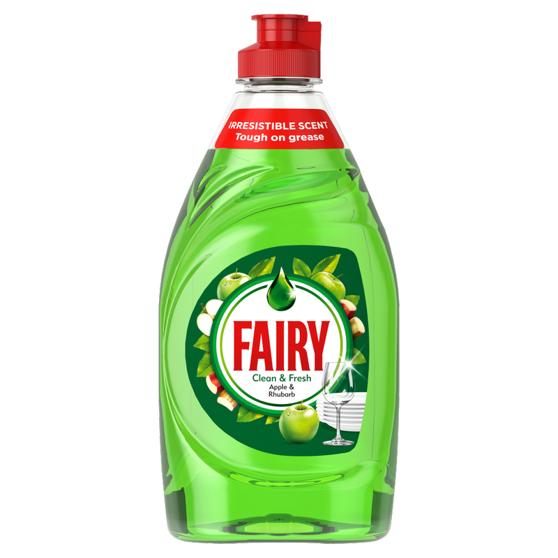 Clean & Fresh Washing Up Liquid Apple & Rhubarb 320ml